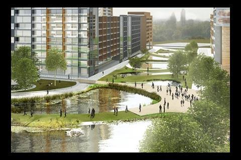 Stratford City CAD image